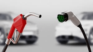 gas pump and electric cable