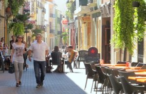 The old town in Denia