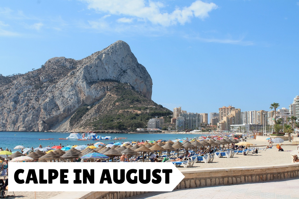 Calpe in August