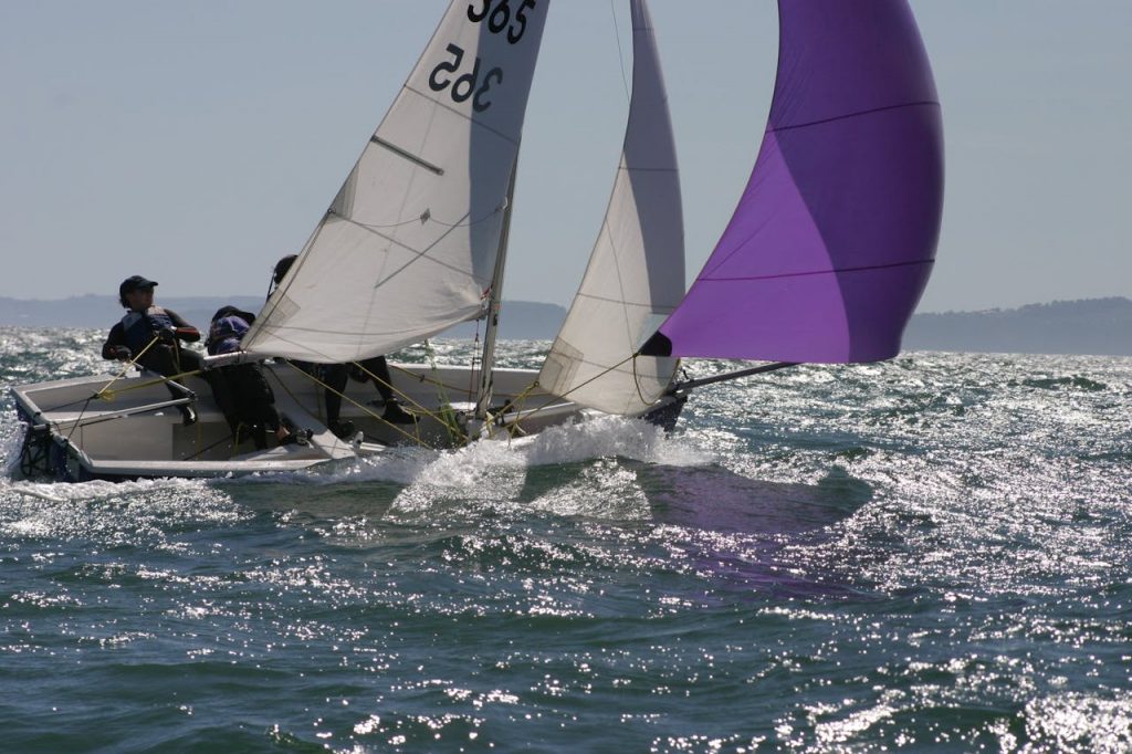 Sailing in Jávea