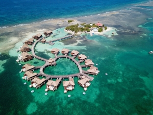 A beautiful beach resort in Jamaica