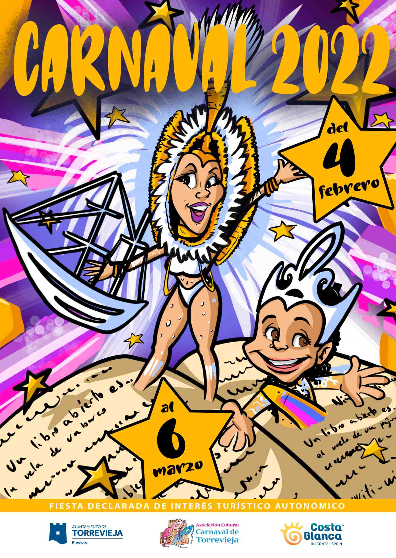 cartel anunciador carnaval 2022 web