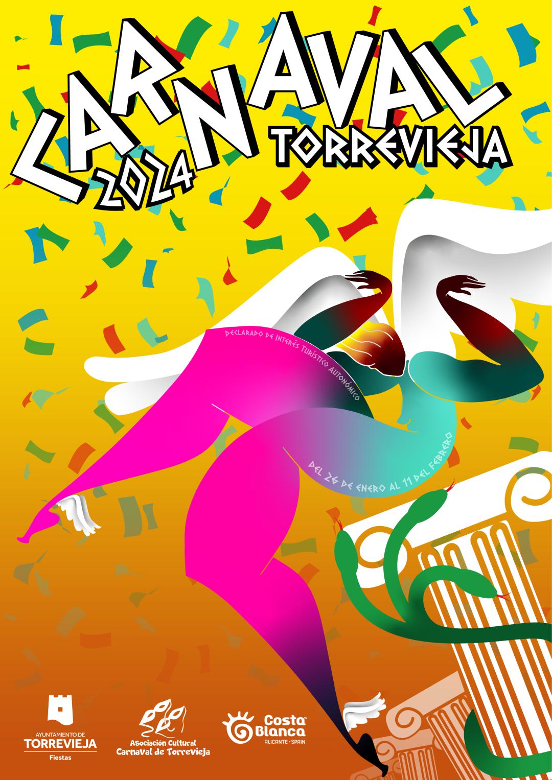 El Carnaval de Torrevieja presenta su cartel de 2024 Carnaval de