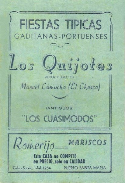 Los Quijotes - Cancionero