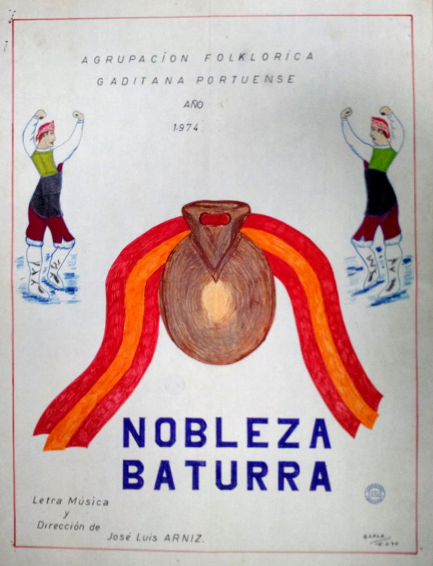 1974.- Nobleza Baturra - Boceto