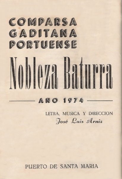 Nobleza Baturra - Cancionero