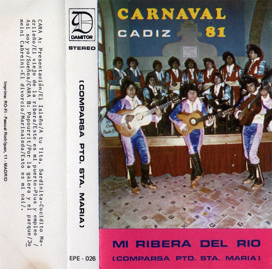 Mi Ribera del Río - Carátula Cassette