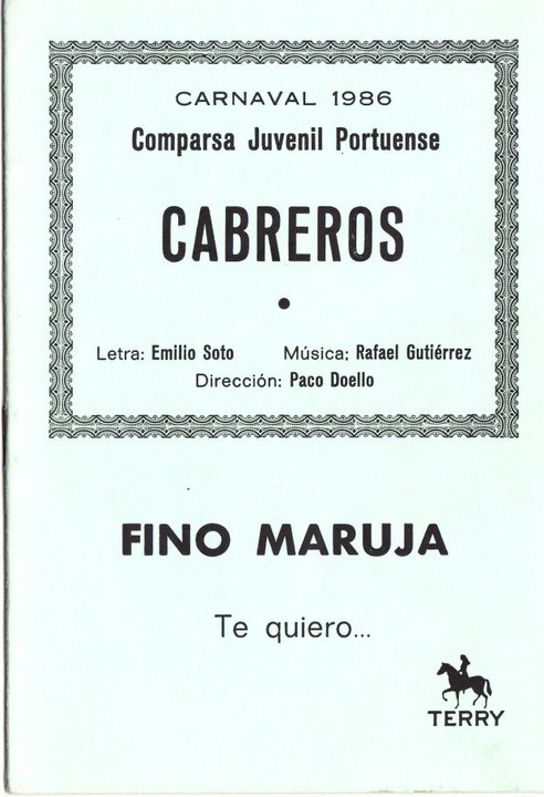 Cabreros - Cancionero