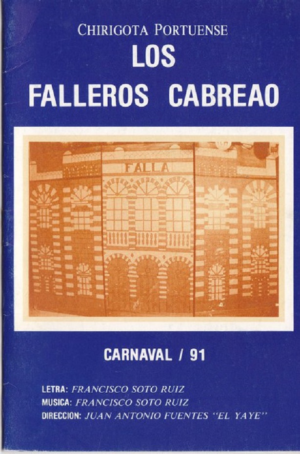 Los Falleros Cabreaos - Cancionero