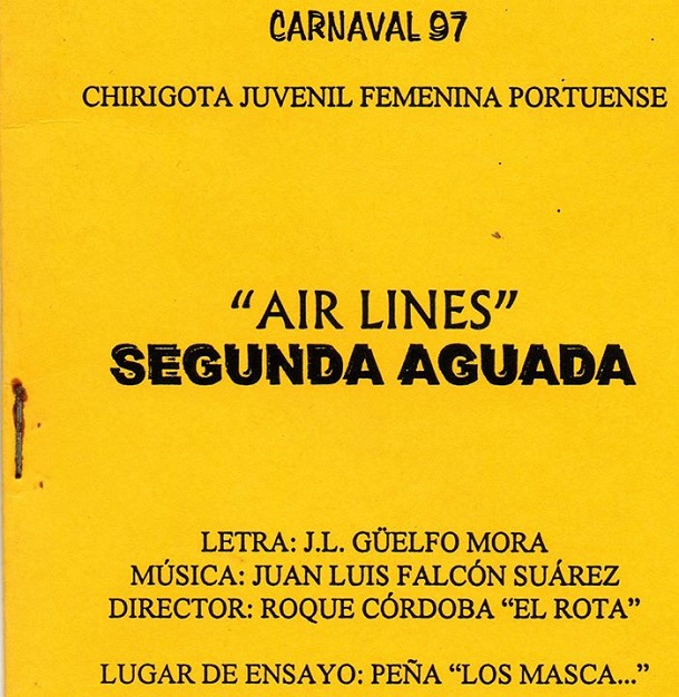 Air Line -Segunda Aguada - Cancionero