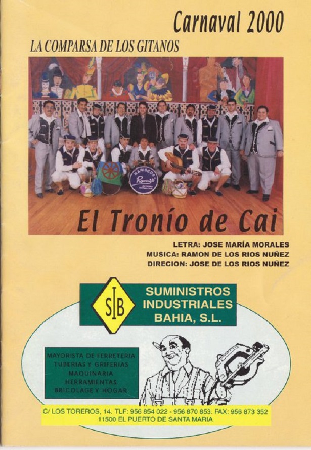 El Tronío de Cai - Cancionero