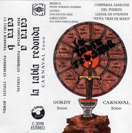 La Tabla Redonda - Portada del Cassette.