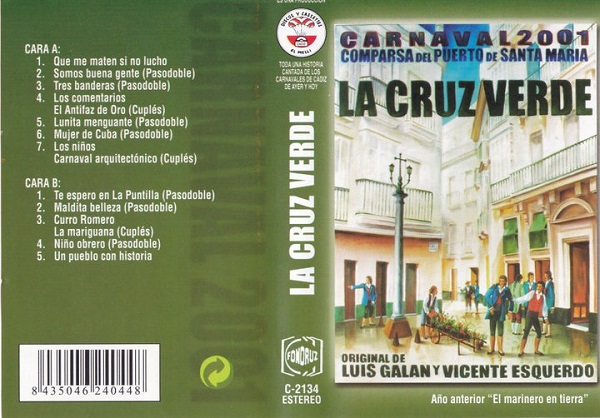 La Cruz Verde - Carátula Casset 