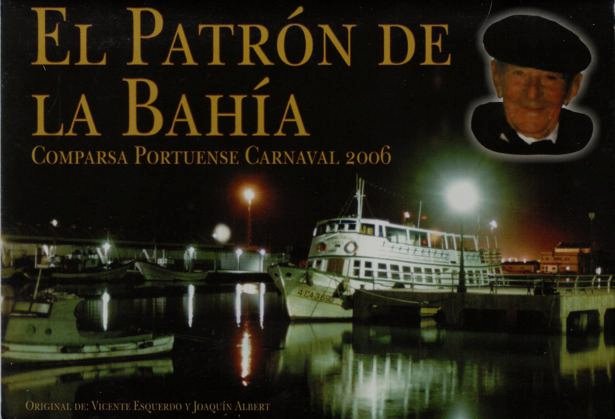  El patrón de la bahía - Portada de su Cancionero