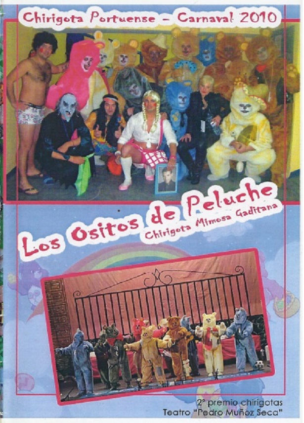 Los Ositos de Peluche - Portada de su Cancionero.