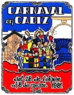 Cartel Oficial de Cádiz 1981