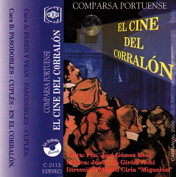 El Cine del Corralón - Carátula Cassette