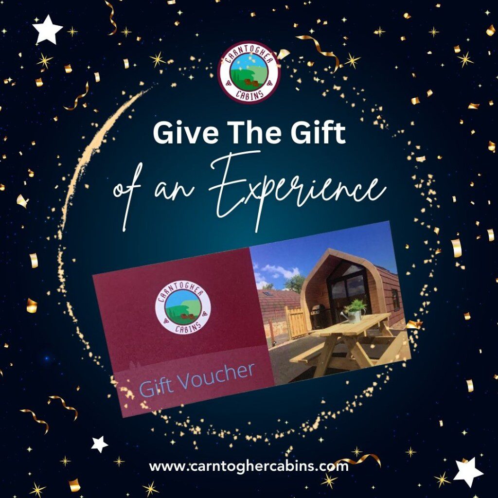 Give The Gift of an experience at Carntogher Cabins