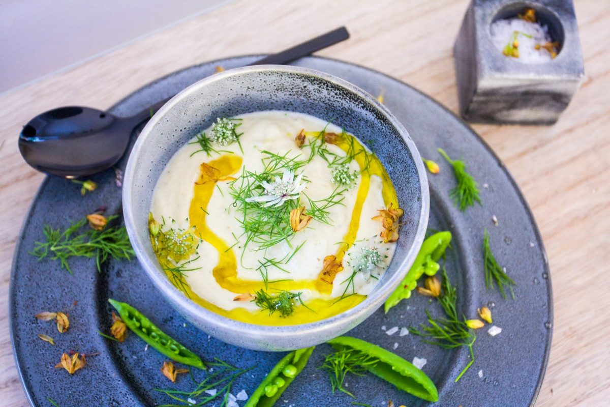 Jerusalem artichoke soup