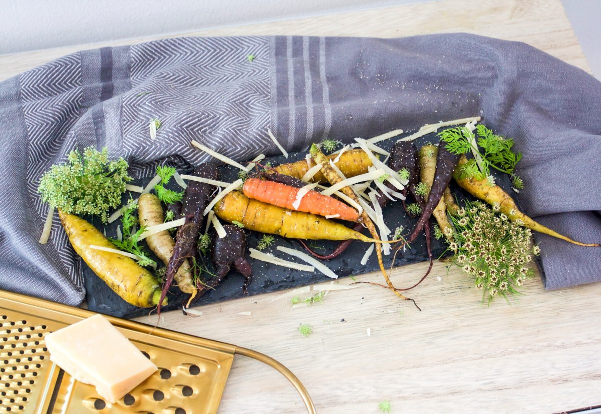 Butter glazed carrots for Thanksgiving