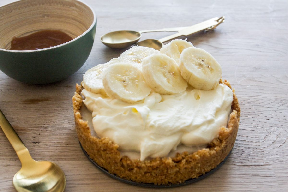 vegan banoffee pie