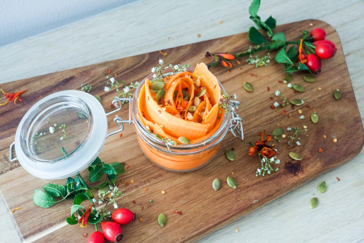 crisp carrot salad