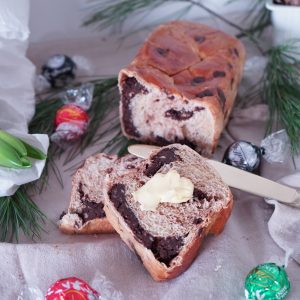 chocolate brioche