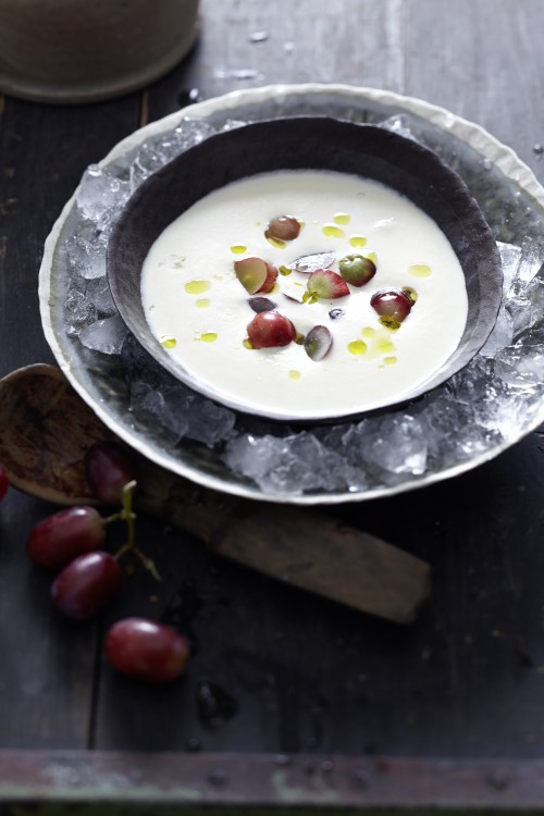 Ajo Blanco, Sherry, roh, Nicht-Kochbuch