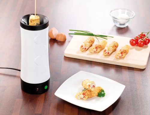 Ei am Stiel, Eierkocher senkrecht, Ei Gadget, Rührei-Kocher