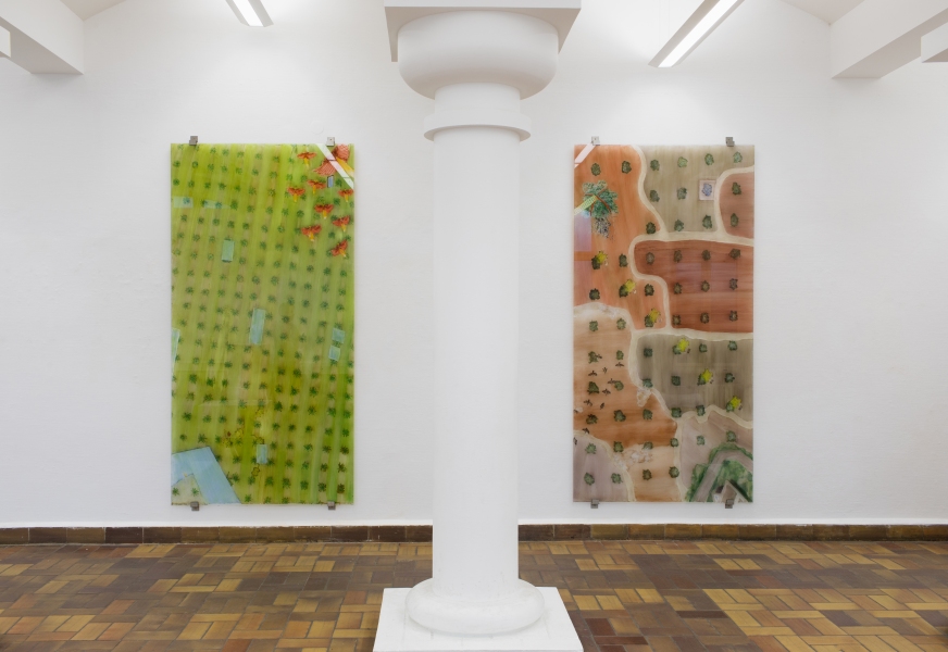 Paradise lost, 2020, installation view, Galerie Parterre. Photo: Duo Chen