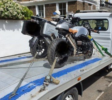 Motorcycle Breakdown Recovery Service - motorbike Towing Services Salford Manchester - 3
