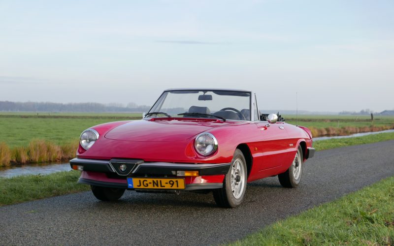 Alfa Romeo Spider 1600 Aerodinamica