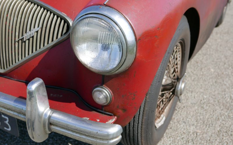 Austin Healey 100 BN1 Carmin Red