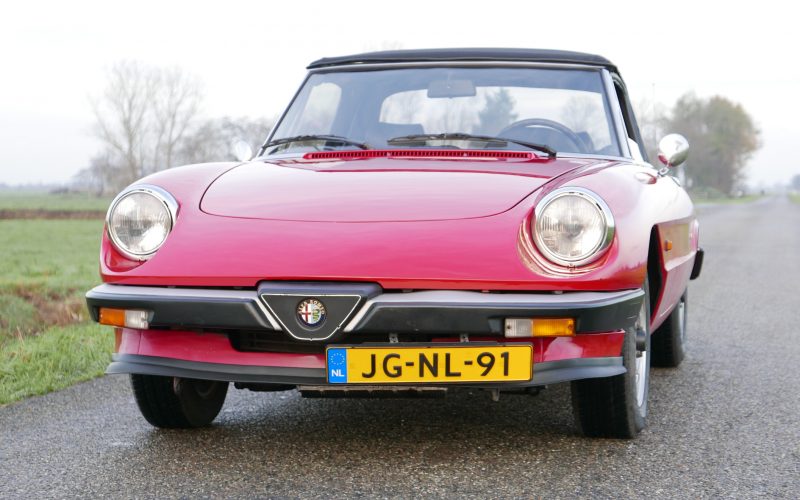 Alfa Romeo Spider 1600 Aerodinamica