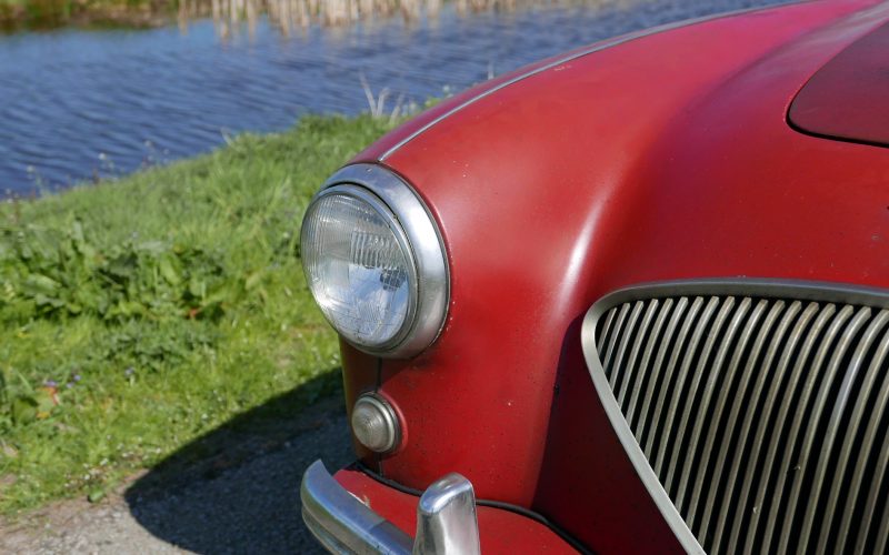 Austin Healey 100 BN1 Carmin Red