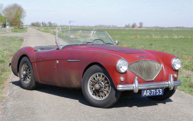 Austin Healey 100 BN1 Carmin Red