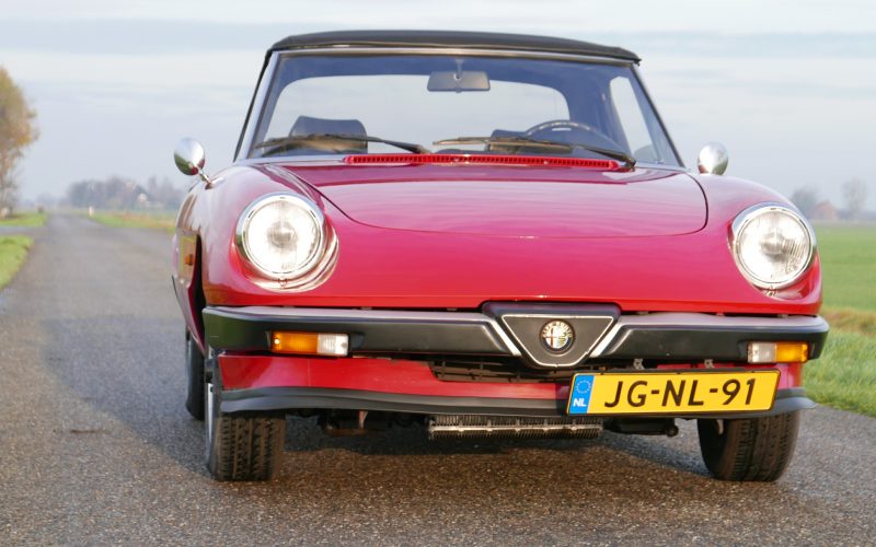 Alfa Romeo Spider 1600 Aerodinamica