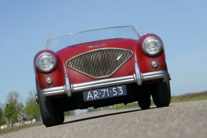 Austin Healey 100 BN1 Carmin Red