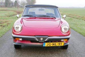 Alfa Romeo Spider 1600 Aerodinamica