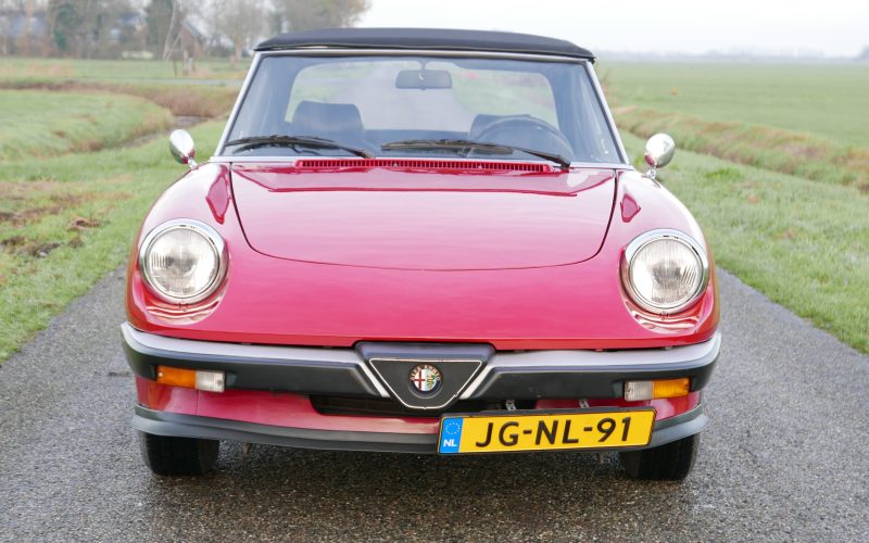 Alfa Romeo Spider 1600 Aerodinamica