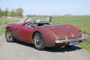 Austin Healey 100 BN1 Carmin Red