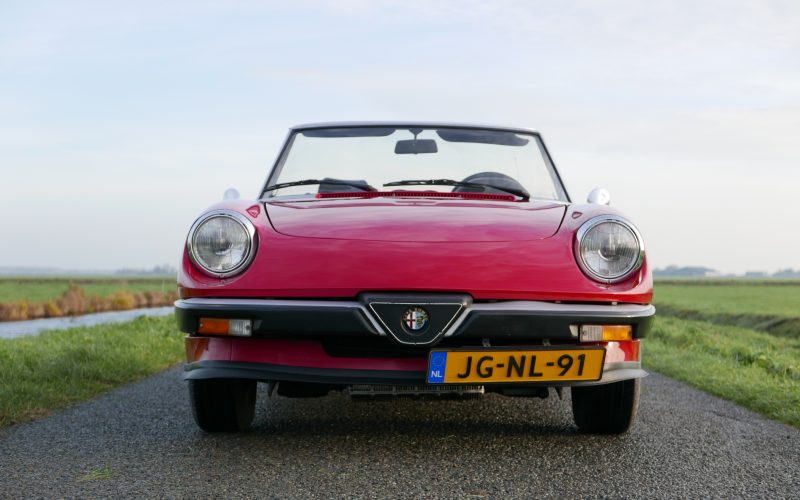 Alfa Romeo Spider 1600 Aerodinamica