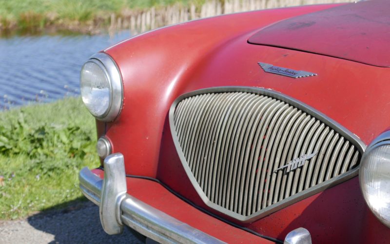 Austin Healey 100 BN1 Carmin Red