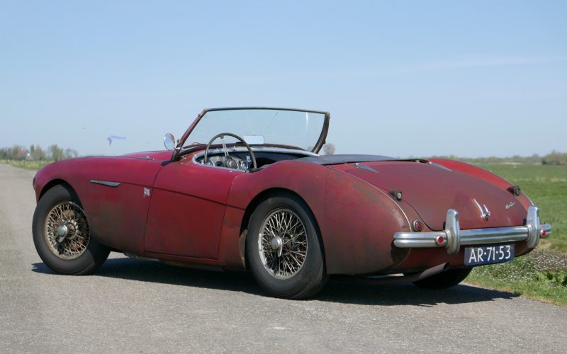 Austin Healey 100 BN1 Carmin Red