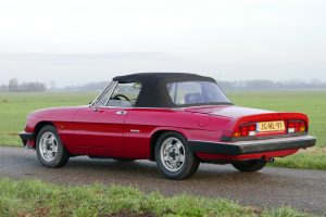 Alfa Romeo Spider 1600 Aerodinamica