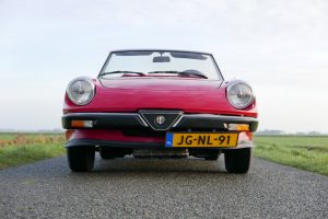 Alfa Romeo Spider 1600 Aerodinamica