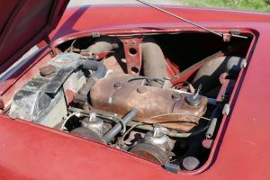 Austin Healey 100 BN1 Carmin Red