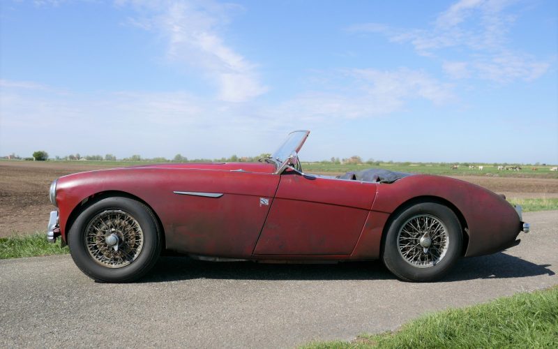 Austin Healey 100 BN1 Carmin Red