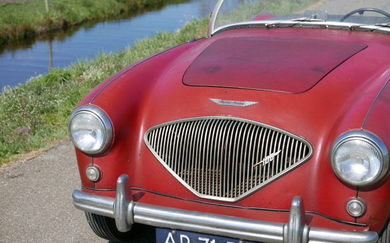 Austin Healey 100 BN1 Carmin Red