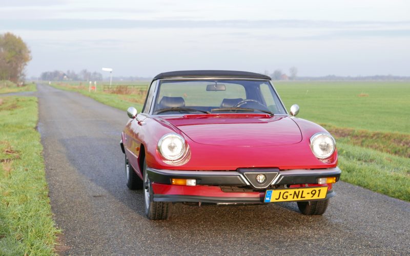 Alfa Romeo Spider 1600 Aerodinamica